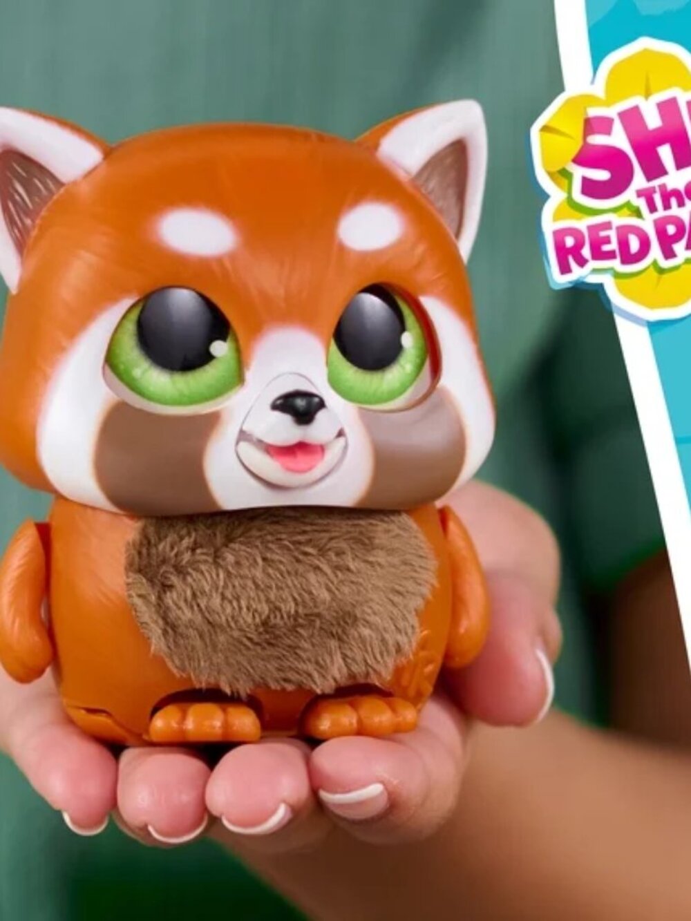 furReal Handfuls Shy the Red Panda, 3.5 inch Interactive